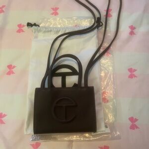Telfar Small Eggplant Tote. Never used! Still has packaging.
